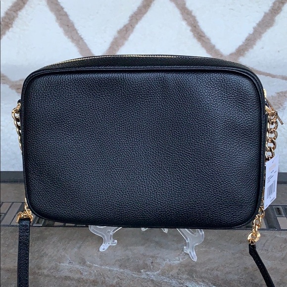 MICHAEL KORS FULTON LG EW CROSSBODY BLACK - Picture 9 of 16